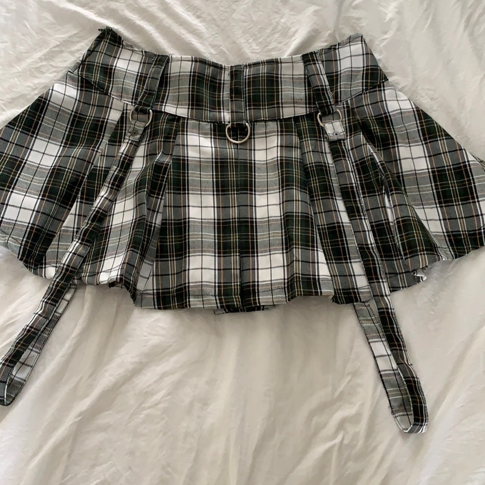 Plaid skirt
